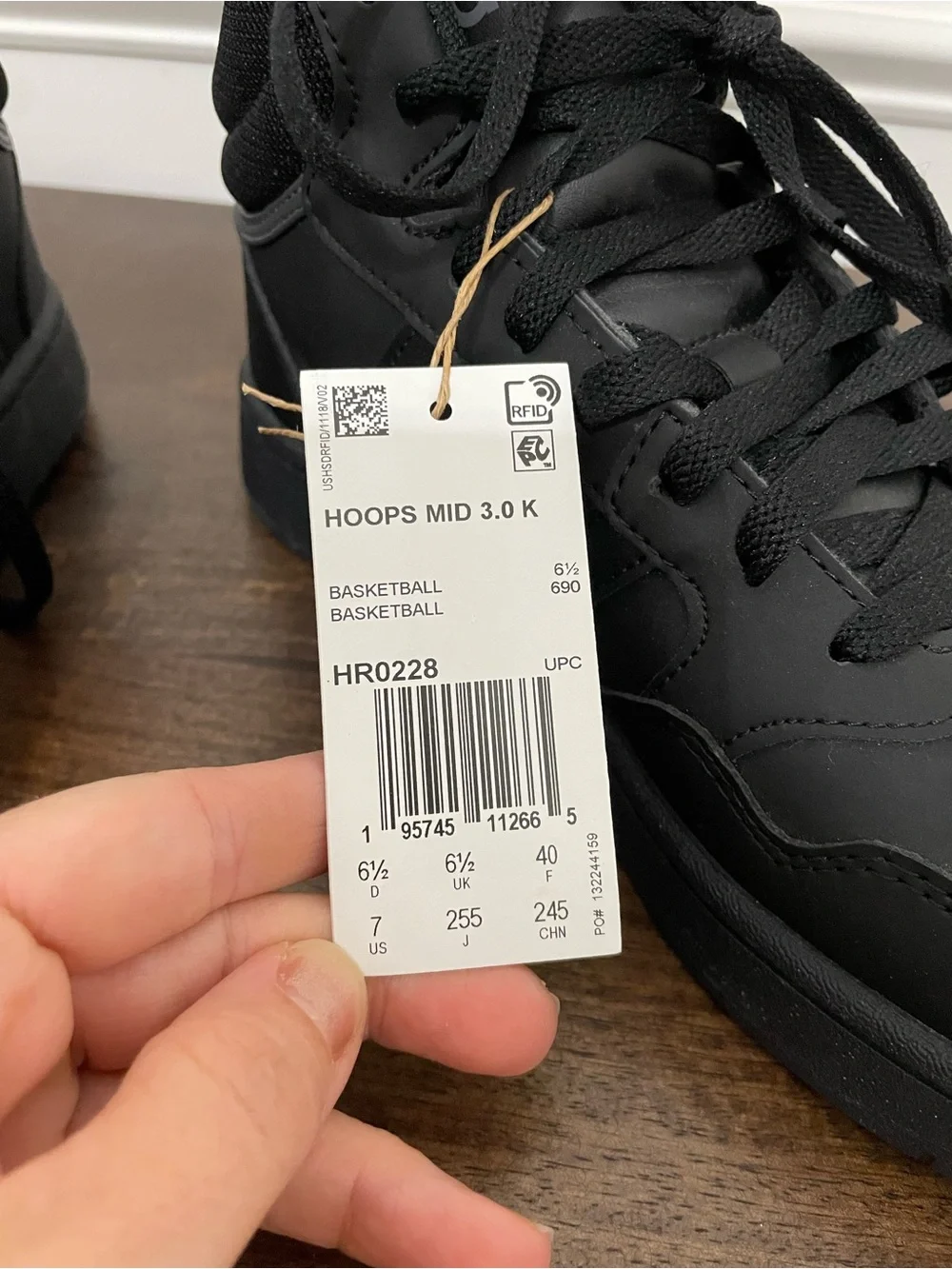 Adidas Men’s Hoops Mid 3.0 Sneakers